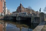 Blik richting Raadhuisstraat.
<br/>
Marcel Westhoff, maart 2020